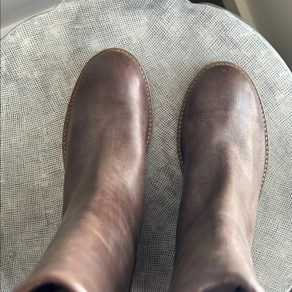 Ivylee Copenhagen ~Handmade Dark Brown Simone Mid-Calf Boots in size 7.5- 8 - Picture 5 of 16